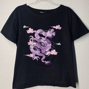 Shein Graphic Dragon Tee